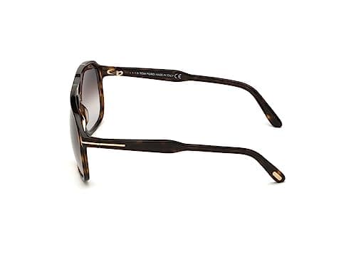 Tom Ford FT0753 52K Dark Havana FT0753 Pilot Sunglasses Lens Category 3 Size 62