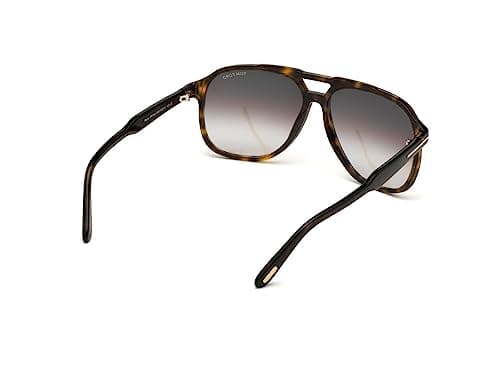 Tom Ford FT0753 52K Dark Havana FT0753 Pilot Sunglasses Lens Category 3 Size 62