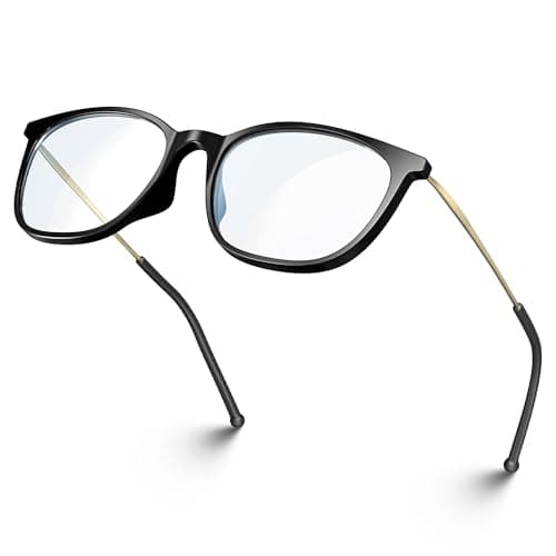 VISOONE Anti Slip TR90 Blue Light Blocking Glasses Size M Eyewear Frame with Anti Glare Eye Protection for Women GaeL