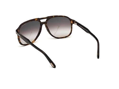 Tom Ford FT0753 52K Dark Havana FT0753 Pilot Sunglasses Lens Category 3 Size 62