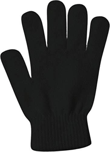 Winterlace 25 Pack Winter Gloves, Unisex Thermal Magic Glove Thick Knit Brushed Interior Bulk Bundle