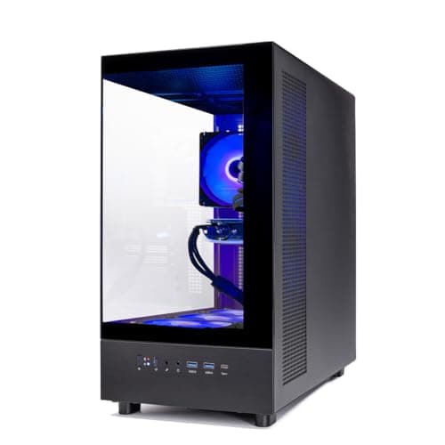 Skytech Gaming Azure 3 Desktop PC, Ryzen 7 7700 3.8 GHz (5.3GHz), NVIDIA RTX 5060, 1TB NVMe SSD, 32GB DDR5 RAM 5200 RGB, 650W Gold PSU, Wi-Fi, Win 11