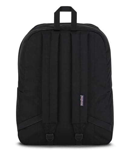 JanSport SuperBreak One Backpacks - Durable, Lightweight Bookbag with 1 Main Compartment, Front Utility Pocket with Built-in Organizer - Premium Backpack, Black