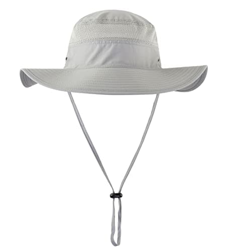 Home Prefer UPF 50+ Men's Sun Hat Wide Brim Bucket Hat UV Protection Hat for Mens Womens Beach Safari Gardening Golf Fishing