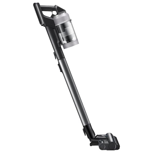 Samsung Bespoke AI Jet Lite Cordless Stick Vacuum with All-in-One Clean Station, 280AW Suction, Long Battery Life, Anti-Tangel Pet Tool, 2025, Pebble Gray, VS80F28DMP/AA