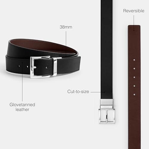 Coach 38MM CTS Rev Dress Harness Belt