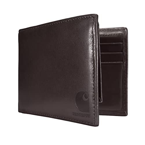 Carhartt Men's Durable Oil Tan Leather Wallets, Available in Multiple Styles