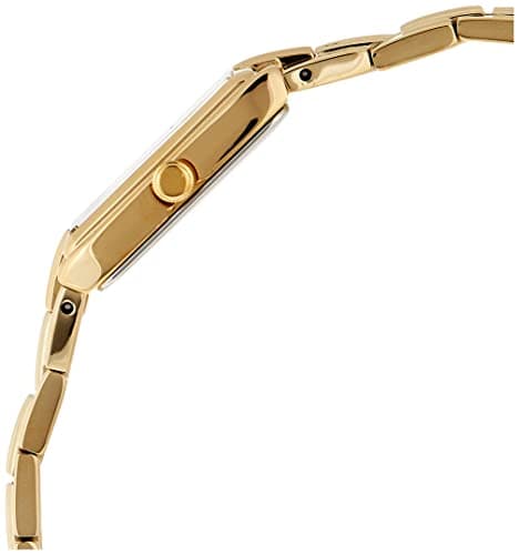 SEIKO Jewelry-Inspired Stainless Steel Watches for Women with Push 3-Fold Bracelet and Scratch-Resistant Hardlex Crystal, 30m Water-Resistant