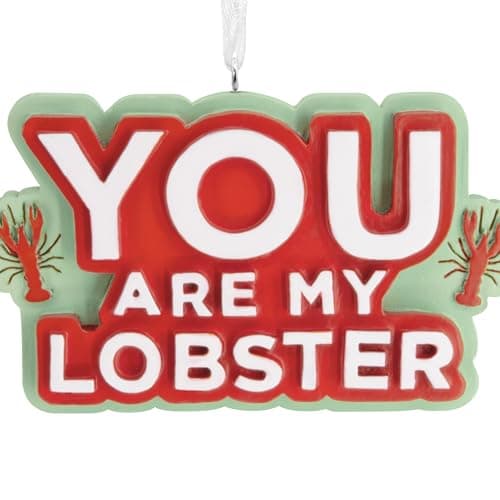 Hallmark Friends You are My Lobster Christmas Ornament, TV Show Gifts