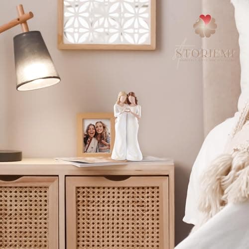 Sister Figurines - Best Friends Gifts for Women, Bestie Friendship Christmas & Birthday Gift
