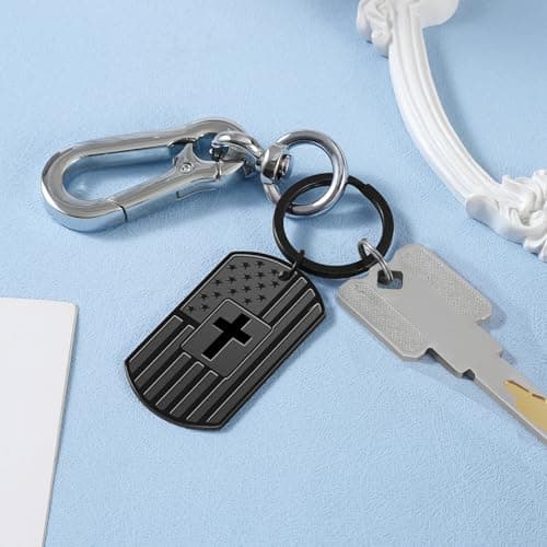 Valentines Day Gifts for Men Boyfriend Him Husband, Drive Safe Keychain for Birthday Christmas Fathers Day, Stocking Stuffers