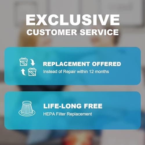 Blestan Car Vacuum - Portable Vacuum Cleaner with 16.4ft Cord, Bag, LED Light & Attachments - DC 12V High Power Small Vacuum, Car Accessories