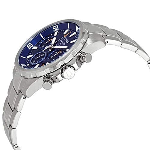 Bulova Men's Marine Star Series B Stainless Steel 6-Hand Chronograph Quartz Watch, 100M