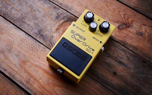 BOSS SD-1 SUPER Overdrive | Compact Overdrive Pedal | Genre-Defining Sound & Feel | Unique Clipping Circuitry Produces Tube-Like Characteristics | Dynamic Tone Options | Easy-To-Use Controls