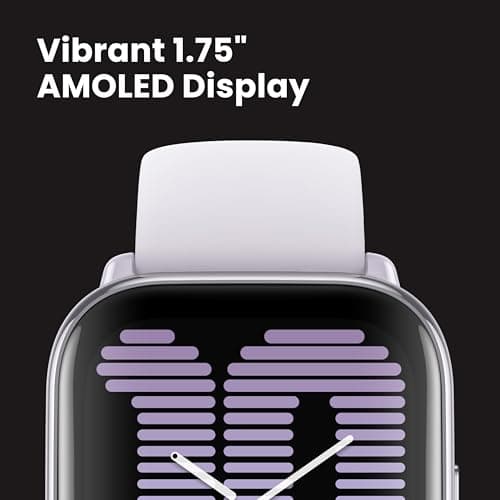 Amazfit Active Smart Watch 42mm, AI Fitness Tracker & Sleep Coach, GPS, Amazon Alexa Built-in, Bluetooth, 14-Day Battery, 120+ Sports Modes, Android & iPhone, Petal Pink