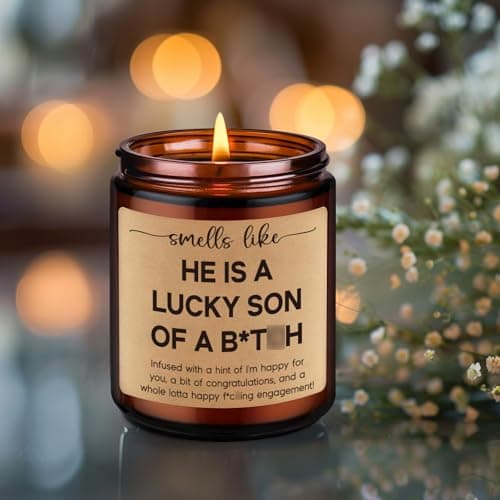 Fairy's Gift Funny Engagement Candle, Engagement Gifts, Newly Engaged Gifts Ideas, Presents for Bride, Bride to Be - Bridal Shower, Funny Wedding Presents for Engaged Friend, Sister, Daughter, Fiance