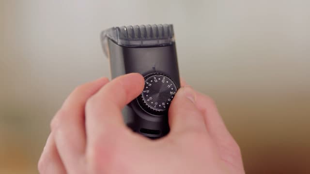 Bell+Howell Vacutrim Cordless Beard Trimmer – Rechargeable Electric Shaver with Built-in Vacuum, 20 Trim Settings, LED Indicator – for Mustache, Sideburns, Facial Hair – Deluxe, 7.5" As Seen On TV