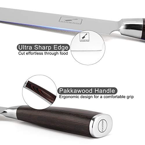 imarku Chef Knife - 8 Inch Home Essentials Sharp Kitchen knife HC Steel Japanese Knife Paring knife, Birthday Gifts for Women/Men, Gifts for Mom/Dad, Kitchen Gadgets with Premium Gift Box