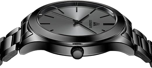 LN LENQIN Mens Watches Waterproof Stainless Steel Watch for Men Analog Quartz Fashion Business Designer Wristwatch