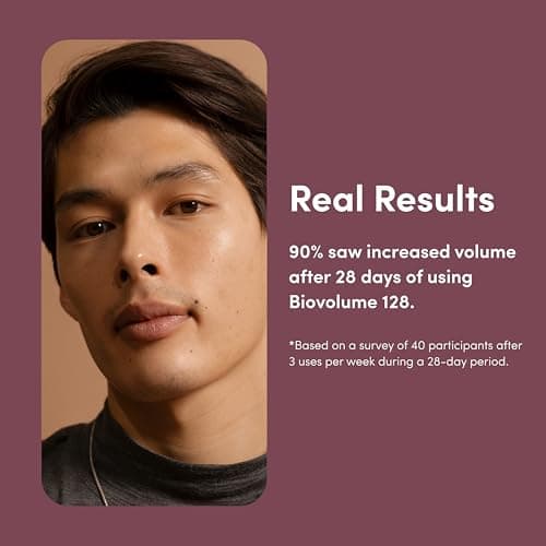 hims Max Volume Men's Shampoo & Conditioner Set - Volumizing Natural Shampoo and Conditioner for Men - Adds Volume, Shine & Bounce - Citrus Spice - 2 x 6.4 fl oz