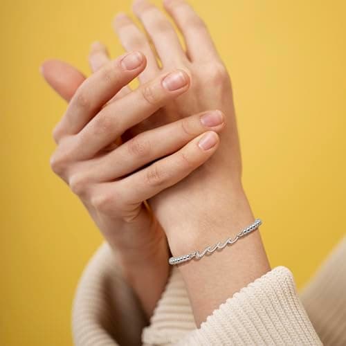 QWNHONEY Waves of Life Bracelet Inspirational Birthday Gifts for Bestie Sister 16th 18th 21st 30th 40th 50th 60th Birthday Gifts for Women