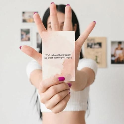 Badass Affirmation Cards - Daily Motivational and Inspirational Cards for Women