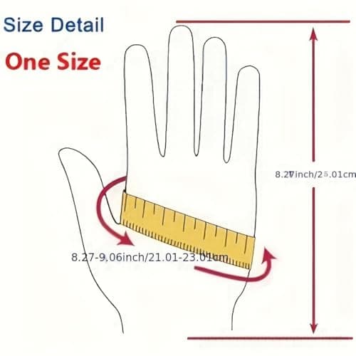 Generic Leather Gloves for Men Genuine Lambskin, Gloves for Men Warm Wool Lined Anti-Slip, Winter Gloves Touchscreen Driving