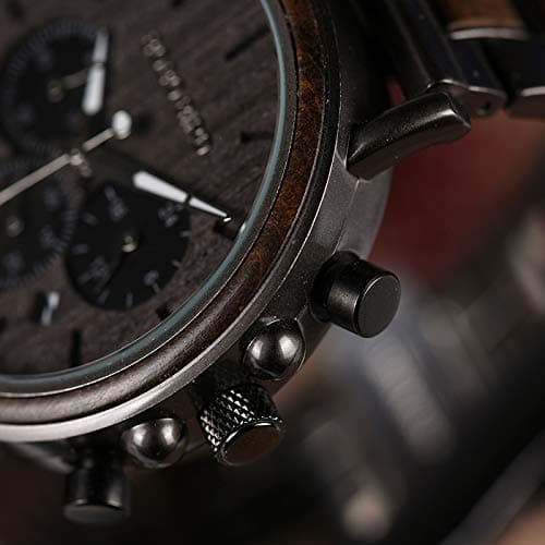 2win Engraved Wooden Watch for Boyfriend My Man Fiancé Husband Customized Personalized Wood Watches for Men Birthday Anniversary Personalized Watch