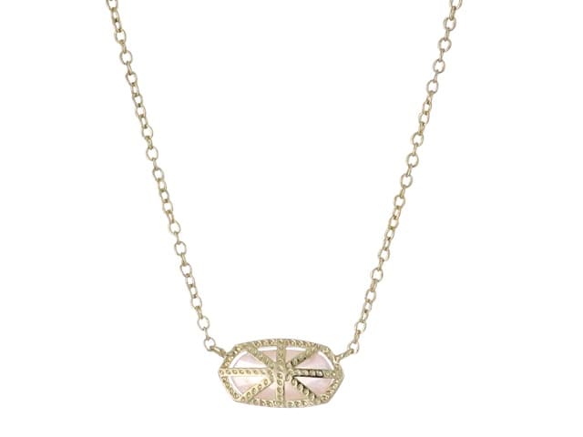 Kendra Scott Elisa Pendant Necklace for Women, Fashion Jewelry, 14k Gold-Plated