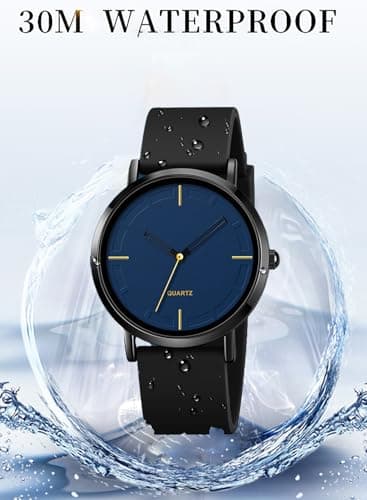 BESTKANG Fashion Simple Analog Quartz Wrist Watches Silicone Strap Waterproof Watch Women Watches Men Sports Watches