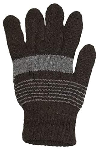 Winterlace 48 Pairs Winter Magic Gloves, Bulk Warm Brushed Interior, Stretchy Assorted Mens Womens