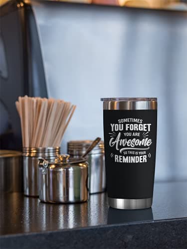 NewEleven Gifts For Him, Men - Gift For Men, Women, Dad, Husband, Friend - Thank You Gifts, Appreciation Gift, Graduation Presents For Men, Nurse, Teacher, Boss, Coworker - 20 Oz Tumbler