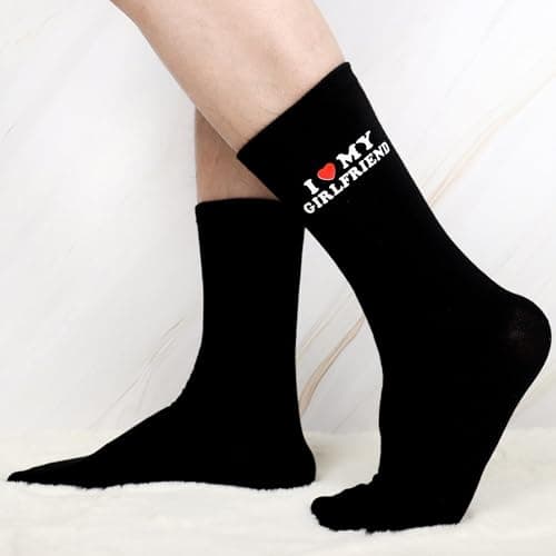 Moyel Husband Boyfriend Gift Ideas Funny Cool Socks for Men, Romantic Gifts for Anniversary, Valentine's Day, Birthday