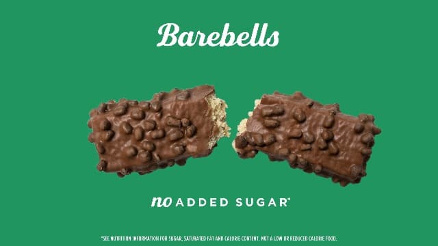 Barebells Protein Bars Cookies & Cream - 12 Count, 20g High Protein Treats - Chocolate Nutrition Bar with 1g Total Sugars - On-The-Go Breakfast or Post-Workout Snack