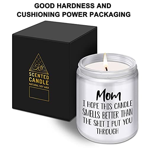 Gifts for Mom from Daughter Son, Mothers Day Birthday Christmas Thanksgiving Gifts for Mom,Stepmother Adoptive Mother, Lavender Scented Candle