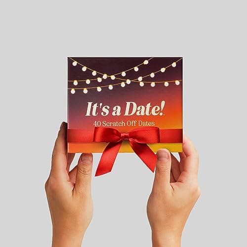40 Fun and Romantic Scratch Off Date Night Ideas for Him, Her, Girlfriend, Boyfriend, Wife, Husband & Couples, for Men for Women
