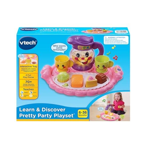VTech 80-158500 Learn & Discover Pretty Party Playset