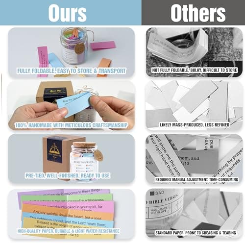 Read This When Bible Verses Jar For Daily Encouragement – Christian Gifts for Women, Birthday Gifts for Women, Christmas Gifts for Women, Birthday Gifts for Mom, Graduation & Teacher Gifts