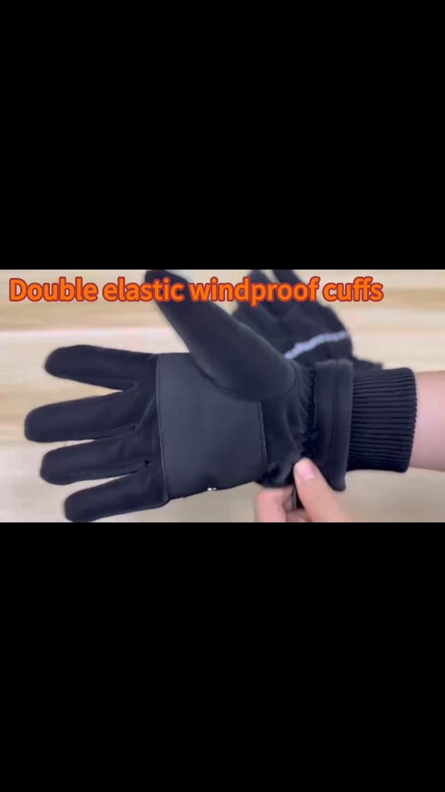 ihuan Winter Waterproof Gloves Ski for Women Men, Cold Weather Warm Thermal Touchscreen Snow Gloves for Running Cycling