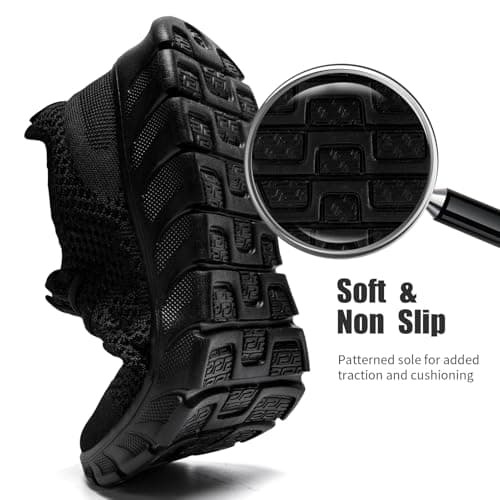 YRLTYO Mens Running Shoes Slip On Tennis Walking Sneakers Workout Athletic Lightweight Casual Sport Shoes