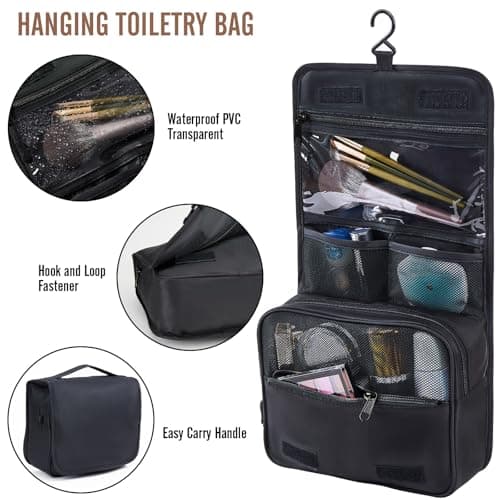 Veken 10 Set/8 Set Packing Cubes for Travel Essentials, Suitcase Organizer Bags in 4 Sizes, Carry-On Luggage Accessories with Large Laundry & Toiletry Bag, Must-Have for Airplane, Road Trip & Camping