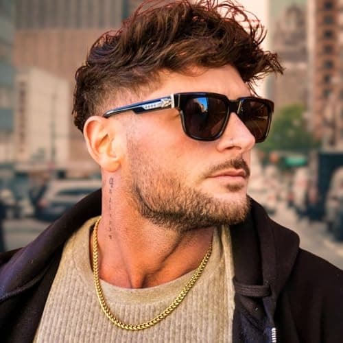 To My Man Steel Cuban Necklace - Meaningful & Romantic Gift