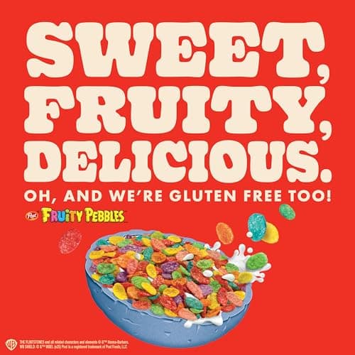 Pure Protein Fruity PEBBLES™ Protein Bars – 20g Protein, 3g Sugar, 190 Calories (4 count) Low Sugar* High Protein Snack – Gluten Free - Perfect for a Healthy Snack.