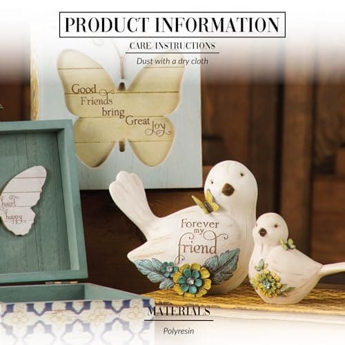 Pavilion Gift Company 41044 Simple Spirits Forever My Friend Bird Figurine, 3-1/2-Inch