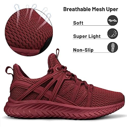Abboos Womens Slip On Sneakers Women Walking Tennis Shoes Lightweight Casual Sneakers for Gym Travel Work