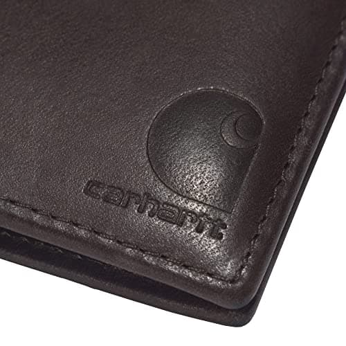 Carhartt Men's Durable Oil Tan Leather Wallets, Available in Multiple Styles
