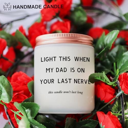 Gifts for Mom, Funny Mom Birthday Mother's Day Christmas Gifts from Daughters and Son, Unique Women Candles Gift for Stepmom