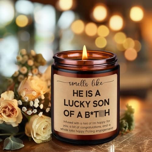 Fairy's Gift Funny Engagement Candle, Engagement Gifts, Newly Engaged Gifts Ideas, Presents for Bride, Bride to Be - Bridal Shower, Funny Wedding Presents for Engaged Friend, Sister, Daughter, Fiance