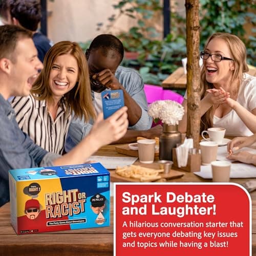 Card Game, Gag Gift with Hundreds of Trivia and Debate Cards, Funny Gag Gifts for Secret Santa or White Elephant, Games for Men and Women, 3 to 10+ Players