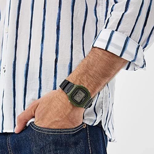 Casio W218H Series | Men’s Digital Watch | 50M WR | 1/100 Second Stopwatch | 100 SEC Chronograph | LED Backlight | Countdown Timer | Daily Alarm | Hourly Time Signal | 7 Year Battery